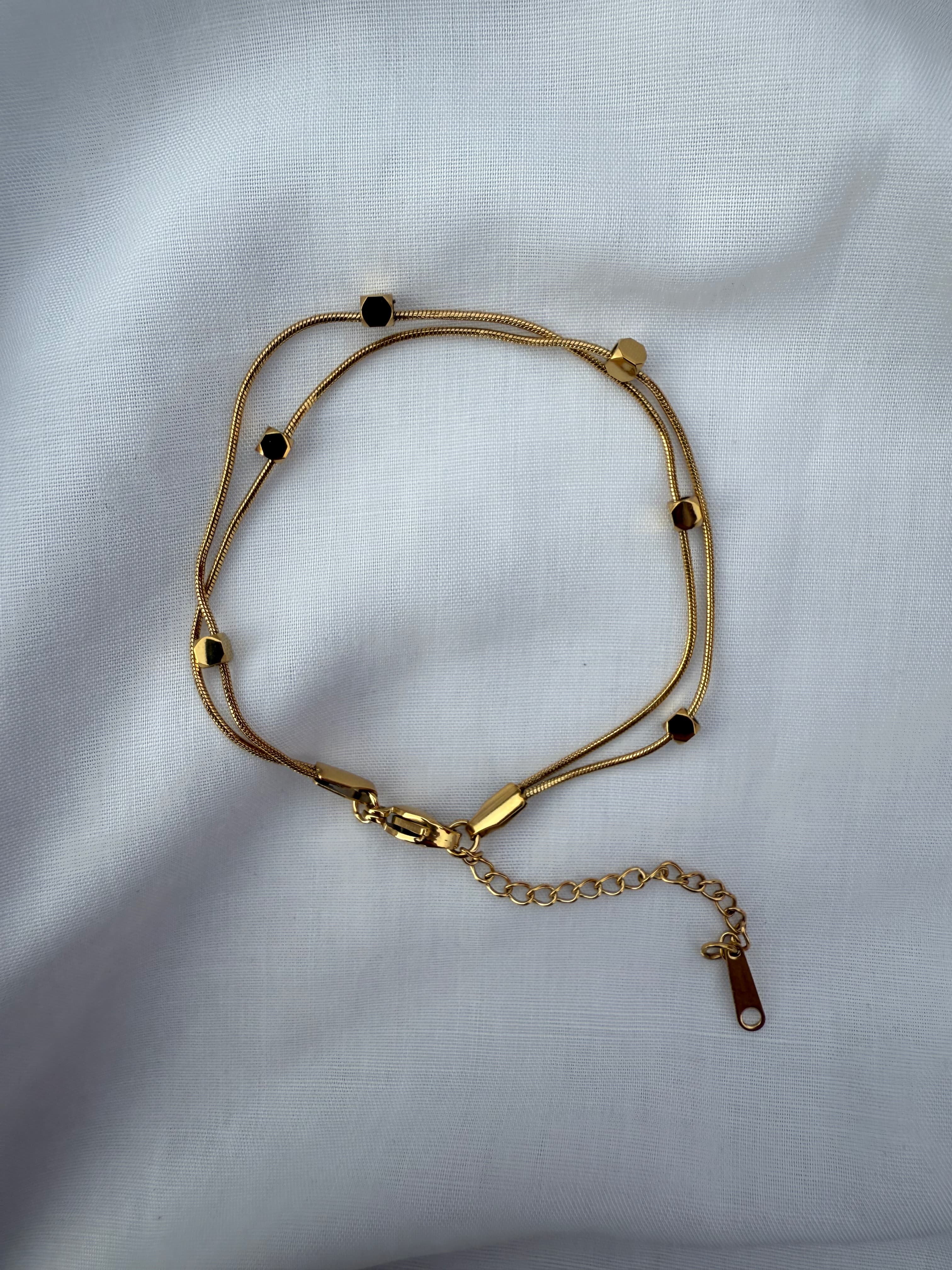 Pulsera Dorado Infinito