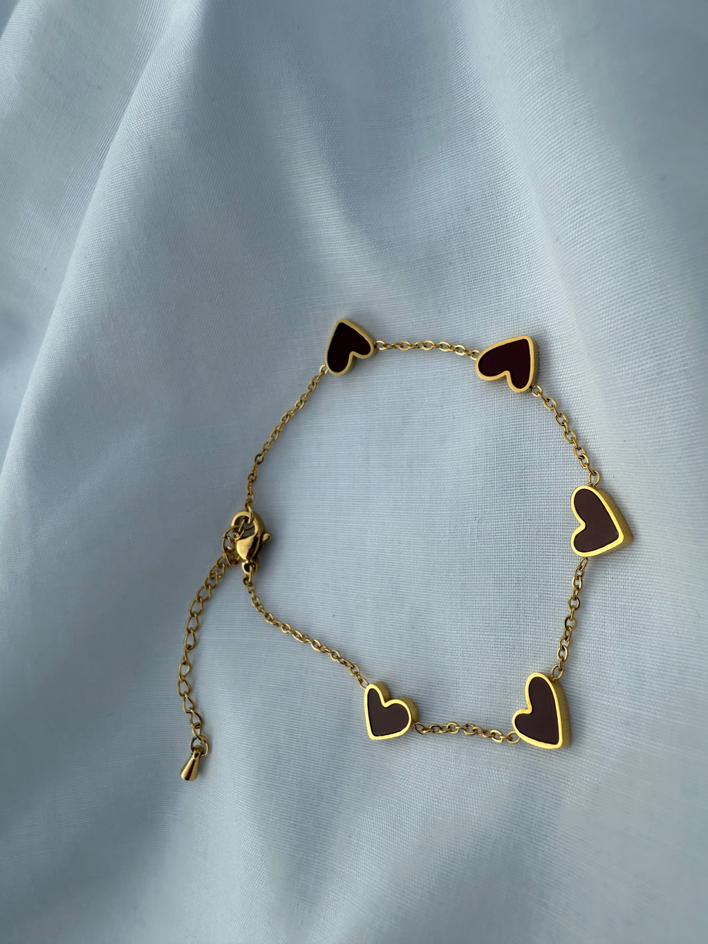 Pulsera Corazones Infinitos